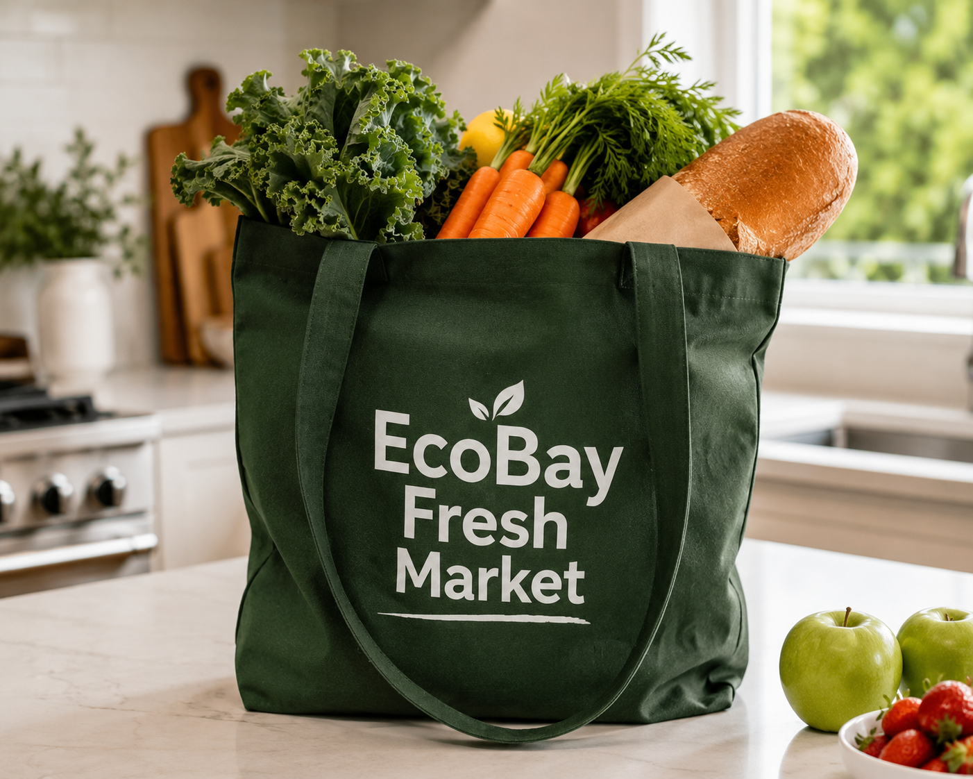 Inside EcoBay Fresh Market
